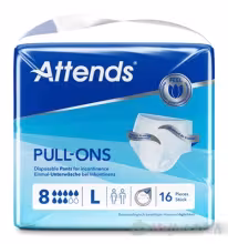 ATTENDS Pull-Ons 8 L inkontinenčné nohavičky 16 ks