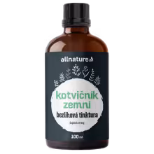 ALLNATURE Kotvičník bezliehová tinktúra 100 ml