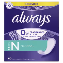 Always Slipové vložky Normal Fresh&Protect 60 ks