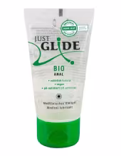 Just Glide - análny lubrikant - bio, vegán, na vodnej báze - 50 ml