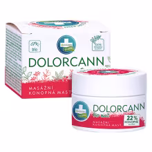 ANNABIS Dolorcann konopná masť na kĺby BIO 50 ml