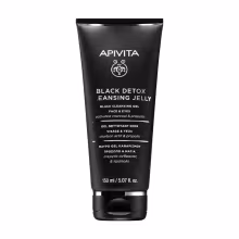 APIVITA Black Detox Cleansing Jelly Čierny čistiaci gél 150 ml