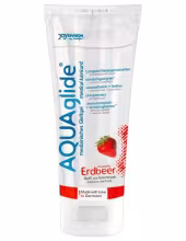 AQUAglide - lubrikant na vodnej báze - jahoda - 100 ml