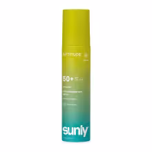 ATTITUDE Sunly minerálny opaľovací krém v spreji SPF 50+ bez vône 75 ml