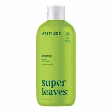 ATTITUDE Super leaves s detoxikačným účinkom olivové listy prírodné telové mydlo 473 ml