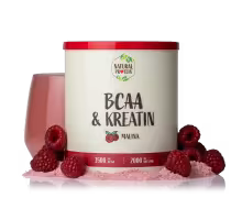 
NaturalProtein BCAA + kreatín malina
