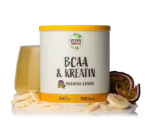 
NaturalProtein BCAA + Kreatin Maracuja banán
