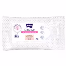 BELLA Intímne vlhčené obrúsky Sensitive 20 kusov