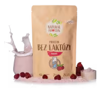 
NaturalProtein Bezlaktózový proteín Malina
