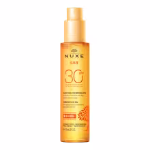 Nuxe Bronzujúci olej na opaľovanie na tvár a telo SPF 30 Sun (Tanning Oil For Face And Body) 150 ml