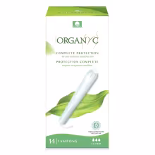 ORGANYC Tampóny s aplikátorom Super 14 kusov
