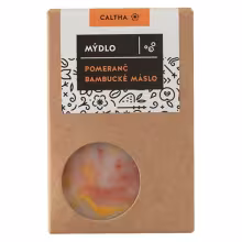 CALTHA Tuhé mydlo Pomaranč s bambuckým maslom 100 g