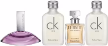 Calvin Klein Miniatúry Calvin Klein - Euphoria - EDP 4 ml + Eternity - EDP 5 ml + CK One - EDT 2 x 10 ml