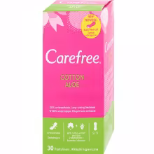 CAREFREE Slipové vložky - Cotton feel aloe 30ks