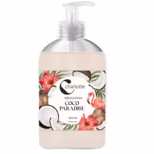 CHARLOTTE Tekuté mydlo na ruky (s pumpou) - Coco Paradise 500ml
