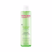 Topicrem Čistiaci gél pre mastnú a citlivú pleť AC (Purifying Cleansing Gel) 200 ml
