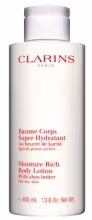 Clarins Hydratačné telové mlieko pre suchú pokožku (Moisture Rich Body Lotion) 400 ml