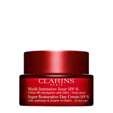 Clarins Super Restorative pleťový denný krém 50 ml, Day Cream SPF15