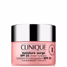 Clinique Moisture Surge hydratačný krém 50 ml, Broad Spectrum SPF 25 Sheer Hydrator