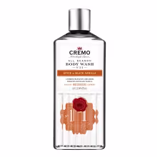 Cremo Sprchový gél Spice & Black Vanilla Body Wash 473 ml