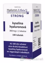 N-Medical Hyaluron STRONG kyselina hyalurónová 100 kapsúl