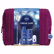 Darčeková sada NIVEA Sprchový gél 250ml, Telové mlieko 400ml, Roll-on 50ml, Labello 4,8g