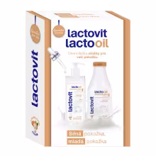 Darčekové balenie LACTOVIT Lactoil-Intenzívne telové mlieko 400ml+sprchovací gél 500ml