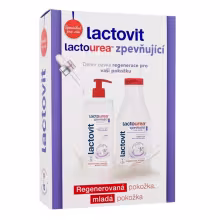 Darčekové balenie LACTOVIT Lactourea-Spevňujúce telové mlieko 400ml+sprchovací gél 500ml