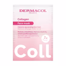 DERMACOL Collagen intenzívna omladzujúca pleťová maska 2 x 8 ml