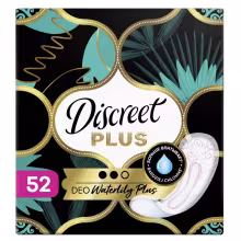 DISCREET Waterlilly Plus Intímne vložky 52 ks
