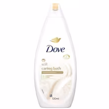 Dove Sprchový gél Soft Caring bath 720ml