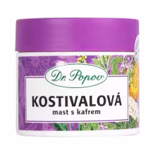 DR. POPOV Kostihojová masť s gáfrom 50 ml