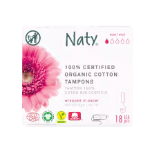 ECO BY NATY Tampóny Mini 18 kusov