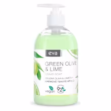 EVA NATURA Krémové tekuté mydlo Zelená oliva & Limetka 500 ml