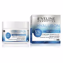 Eveline Cosmetics Cream-Ampoule Hyaluron intenzívne hydratačný krém 50ml