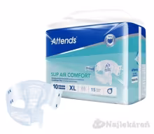 ATTENDS Slip Air Comfort 10 XL plienkové nohavičky 15 ks