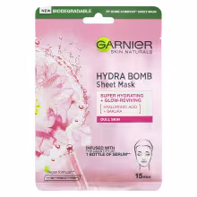 GARNIER Skin Naturals Hydra Bomb Textilná maska ​​Sakura 28 g