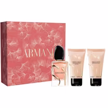 Giorgio Armani Sie Intense (2023) - EDP (plniteľná) 50 ml + sprchový gél 50 ml + telové mlieko 50 ml