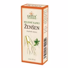 GREŠÍK Ženšen bylinné kvapky 50 ml