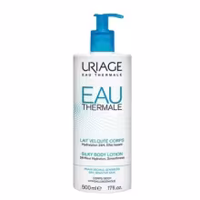 URIAGE Eau Thermale Hodvábne telové mlieko pre suchú a citlivú pokožku 500 ml