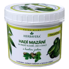 HERBAVERA Hadie mazanie s konope 500 ml