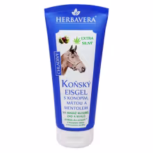 HERBAVERA Konský balzam Eisgel s mätou a mentolom 200 ml