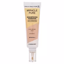 MAX FACTOR Miracle Pure SPF30 Skin-Improving Foundation 44 Warm Ivory make-up 30 ml