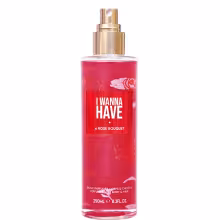 I Wanna Have telový sprej 250 ml, Rose Bouquet