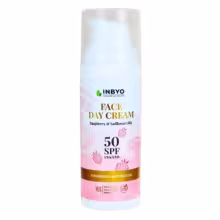 INBYO Denný pleťový krém SPF50 s malinovým a požltovým olejom 50 ml