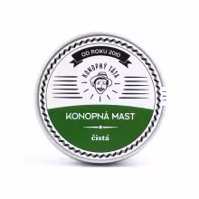 KONOPNÝ TÁTA Konopná masť čistá 80 ml
