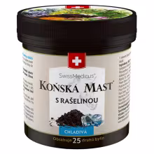 SWISSMEDICUS Konská Masť s rašelinou chladivá 250 ml