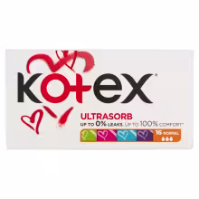KOTEX Ultra Sorb Tampóny Normal 16 kusov