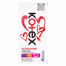 KOTEX Ultra Sorb Tampóny Super 16 kusov