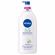 Nivea Ľahké telové mlieko Aloe Hydration (Body Lotion) 400 ml - s pumpičkou